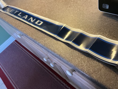 Leyland tractor bonnet sticers - leyland,