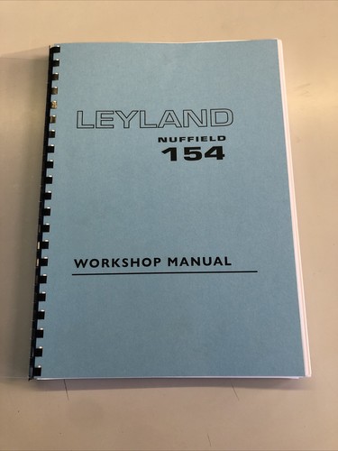 Leyland 154 workshop - 154,