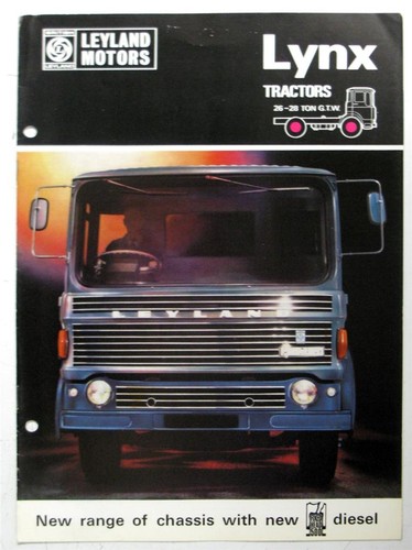 Leyland lynx commercial - lynx, sales