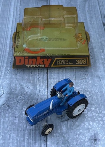 Dinky leyland 384 tractor - leyland,