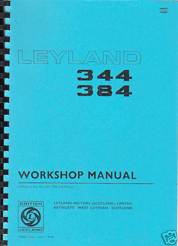 Leyland 344 384 - leyland, tractor