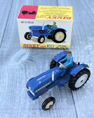 Dinky leyland 384 tractor - dinky,