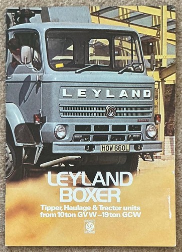 Leyland boxer commercial sales - commercial,